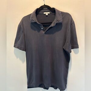 James Perse Navy Polo Size 1